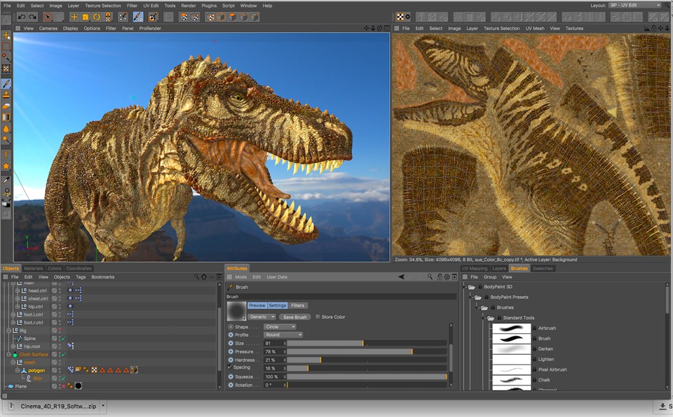 3D Character Creation in Cinema 4D - CGArchives
